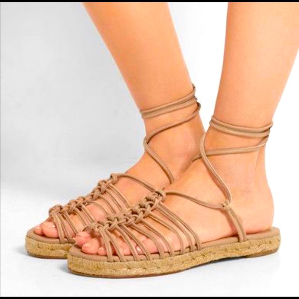 Chloe lace-up sandals